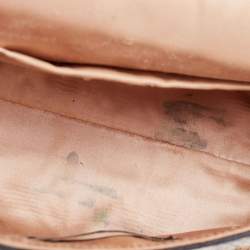 Pre Owned Dolce & Gabbana Multicolor Python and Crocodile Limited Edition Small Miss Sicily Top Handle Bag