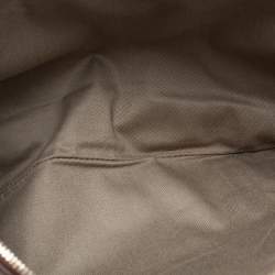 Pre Owned D&G Brown Leather Triple Shoulder Bag