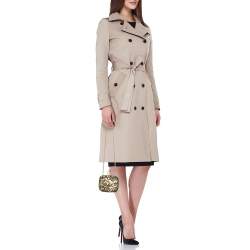 Pre Owned حقيبة كلتش دولتشي أند غابانا إطار ترتر ذهبي بسلسلة