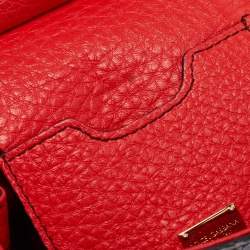 Pre Owned Dolce & Gabbana Multicolor Crocodile and Karung Mini Limited Edition Miss Sicily Top Handle Bag