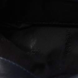 مملوكة مسبقًا حقيبة كلتش دولتشي اند غابانا جلد ثعبان وسويدي زرقاء