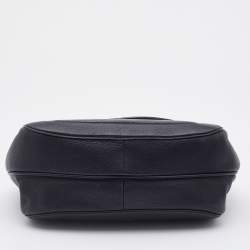 Pre Owned Dolce & Gabbana Black Leather Wifi Top Handle Bag