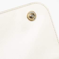 Pre Owned حقيبة دولتشي آند غابانا ميس سيسيلي جلد أرجواني بني داكن متوسطة بيد علوية