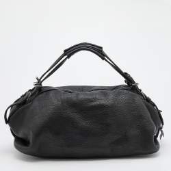 Pre Owned Dolce & Gabbana Black Leather Miss Bunny Shoulder Bag