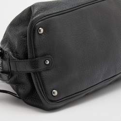 Pre Owned Dolce & Gabbana Black Leather Miss Bunny Shoulder Bag