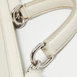 Pre Owned حقيبة دولتشي أند غابانا ميس سيسيلي متوسطة جلد أسود بيد علوية