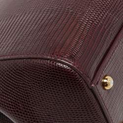 مملوكة مسبقًا حقيبة دولتشي أند غابانا ميس سيسيلي جلد بيج يد علوية متوسطة