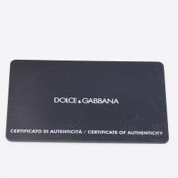 Pre Owned Dolce & Gabbana Red Leather Kiss Lock Chain Clutch
