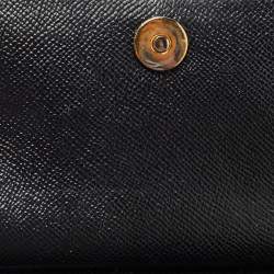 Pre Owned Dolce & Gabbana Black Leather Small Miss Sicily Top Handle Bag