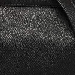 Pre Owned Dolce & Gabbana Black Leather Large Miss Sicily Top Handle Bag