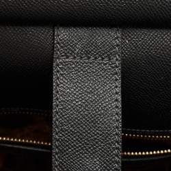Pre Owned Dolce & Gabbana Black Leather Large Miss Sicily Top Handle Bag