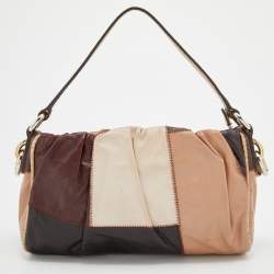 Pre Owned Dolce & Gabbana Multicolor Leather Patchwork Miss Night And Day Shoulder Bag