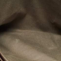 Pre Owned Dolce & Gabbana Beige Leather Lily Twist  Satchel