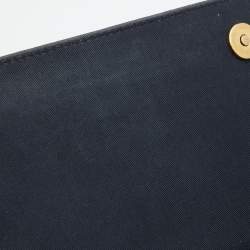 Pre Owned Dolce & Gabbana Brown/Black Leopard Print Coated Canvas and Leather Medium Miss Sicily Top Handle Bag