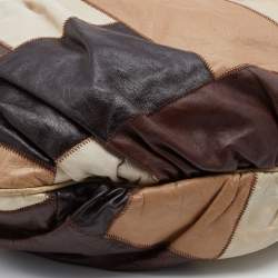 Pre Owned Dolce & Gabbana Multicolor Patchwork Leather Miss Night and Day Hobo