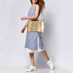 مملوكة مسبقًا Dolce & Gabbana Python and Leather Large Miss Sicily Shopper Tote