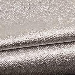 Pre Owned Dolce & Gabbana Silver Leather Mini Crystal and Spike DG Logo Miss Sicily Bag