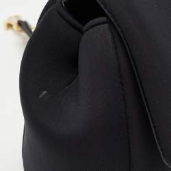 Dolce & Gabbana Black Neoprene Small Miss Sicily Top Handle Bag