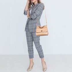 Pre Owned حقيبة دولتشي & غابانا ميس سيسيلي جلد وردي فاتح متوسطة بيد علوية