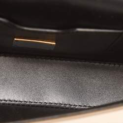 Pre Owned Dolce & Gabbana Gold Leather Small DG Girls Shoulder Bag