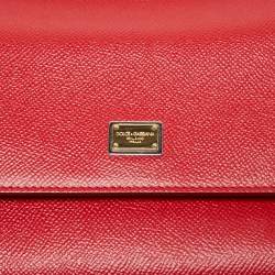 Pre Owned حقيبة دولتشي أند غابانا ميس سيسيلي جلد أسود صغيرة بيد علوية 