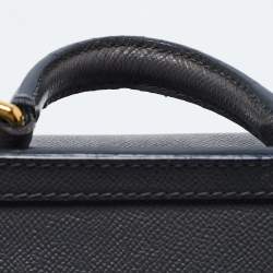 Pre Owned Dolce & Gabbana Grey Leather Medium Miss Sicily Top Handle Bag