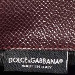 Pre Owned Dolce & Gabbana Brown Leopard Print Leather Dauphine Continental Wallet