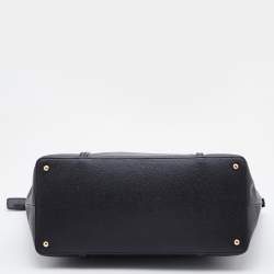Pre Owned Dolce & Gabbana Black Leather Miss Escape Shopper Tote