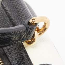 Pre Owned Dolce & Gabbana Muliticolor Polka Dot Dauphine Leather Sicily East West Bag