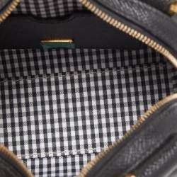 Pre Owned Dolce & Gabbana Muliticolor Polka Dot Dauphine Leather Sicily East West Bag