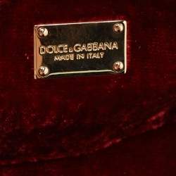 Dolce & Gabbana Multicolour Croc and Beads Mosaic Frame Chain Clutch