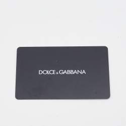 Pre Owned Dolce & Gabbana Black Lizard Embossed Leather DG Millennials Shoulder Bag