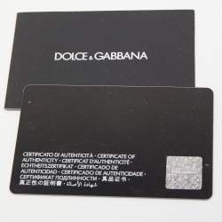 Pre Owned Dolce & Gabbana Burgundy Lizard Embossed Leather Small Miss Sicily Top Handle Bag