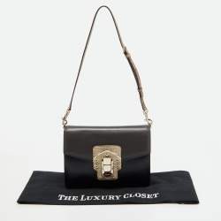 Pre Owned Dolce & Gabbana Multicolor Watersnake Leather Lucia Shoulder Bag
