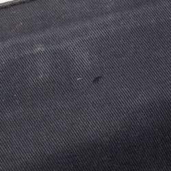 Pre Owned Dolce & Gabbana Brown/Black Leopard Print Coated Canvas and Leather Medium Miss Sicily Top Handle Bag