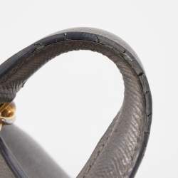 Pre Owned حقيبة دولتشي أند غابانا ميس سيسيلي جلد رصا صي متوسطة بيد علوية 