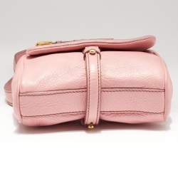 Dolce & Gabbana Pink Leather Belt Bag