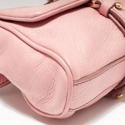 Dolce & Gabbana Pink Leather Belt Bag