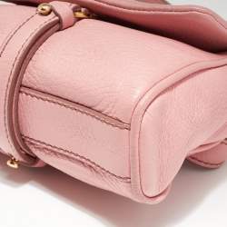 Dolce & Gabbana Pink Leather Belt Bag
