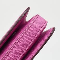 Pre Owned Dolce & Gabbana Pink Leather Mini Dauphine Crossbody Bag