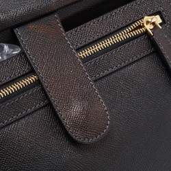 Pre Owned Dolce & Gabbana Black Leather Large Miss Sicily Top Handle Bag