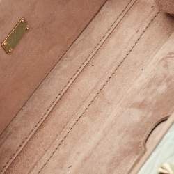 Pre Owned Dolce & Gabbana Multicolor Mixed Exotic Embossed Leather Embellished Dolce Box Clutch Bag