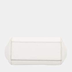 Pre Owned Dolce & Gabbana White Mini Miss Sicily
