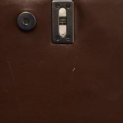 Pre Owned حقيبة دولتشي أند غابانا مونيكا متوسطة يد علوية جلد مُستردة