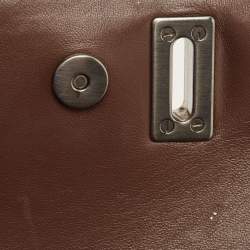 Pre Owned حقيبة دولتشي أند غابانا مونيكا متوسطة يد علوية جلد مُستردة