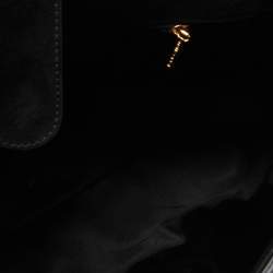 مملوكة مسبقًا حقيبة دولتشي أند غابانا يد علوية ميس سيسيلي ترتر أسود