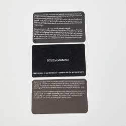 مملوكة مسبقًا حقيبة دولتشي أند غابانا يد علوية ميس سيسيلي ترتر أسود