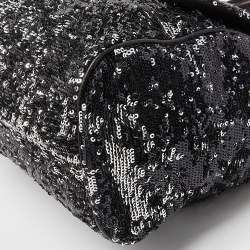 مملوكة مسبقًا حقيبة دولتشي أند غابانا يد علوية ميس سيسيلي ترتر أسود