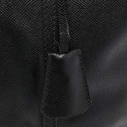 Pre Owned Dolce & Gabbana Black Leather Miss Escape Shopper Tote