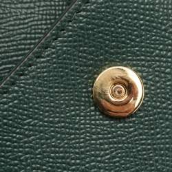 مملوكة مسبقًا Dolce & Gabbana Green Leather Small Miss Sicily East West Top Handle Bag